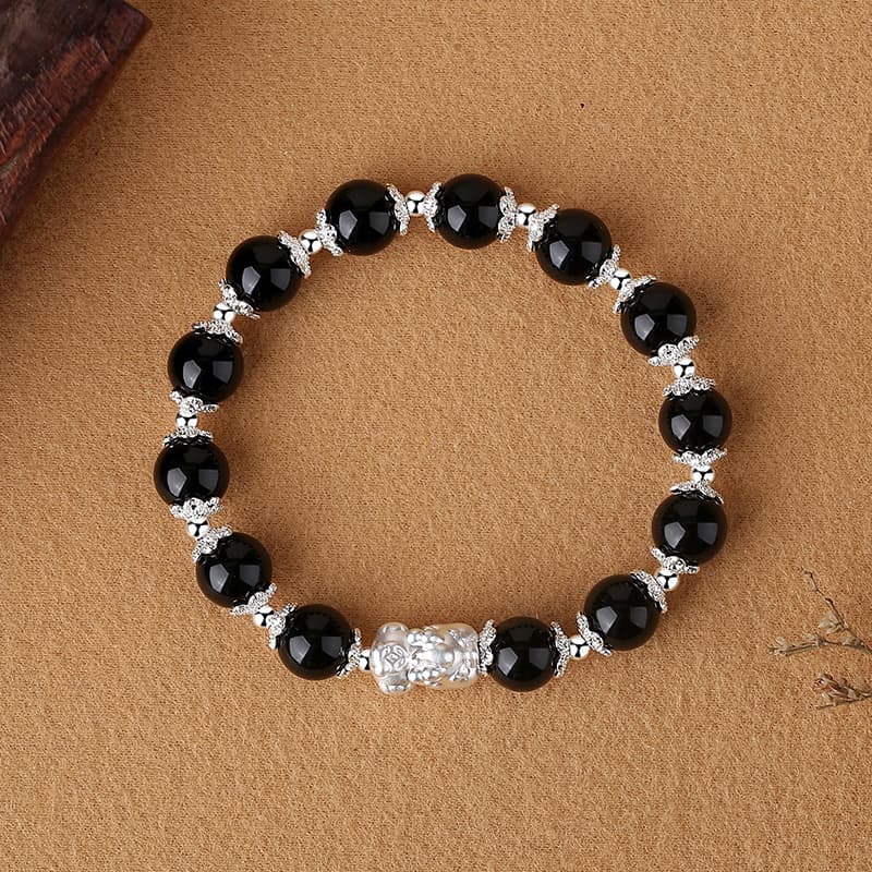 Браслеты RUOK с розовыми кристаллами унисекс