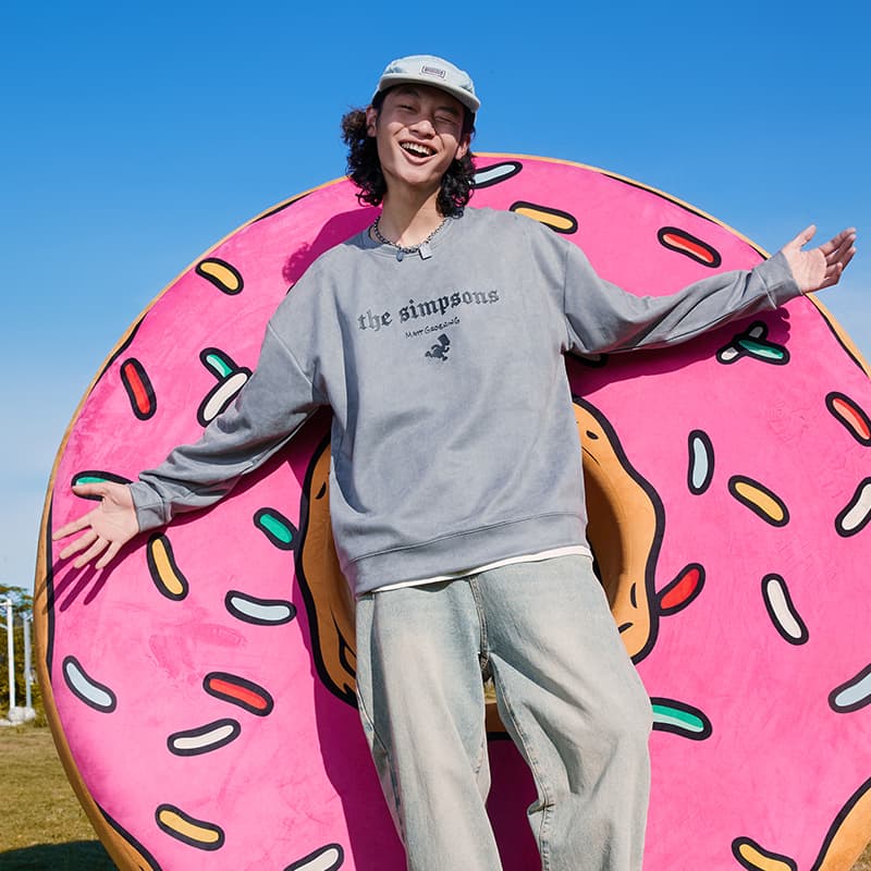 Толстовка «Симпсоны» для осени и зимы унисекс