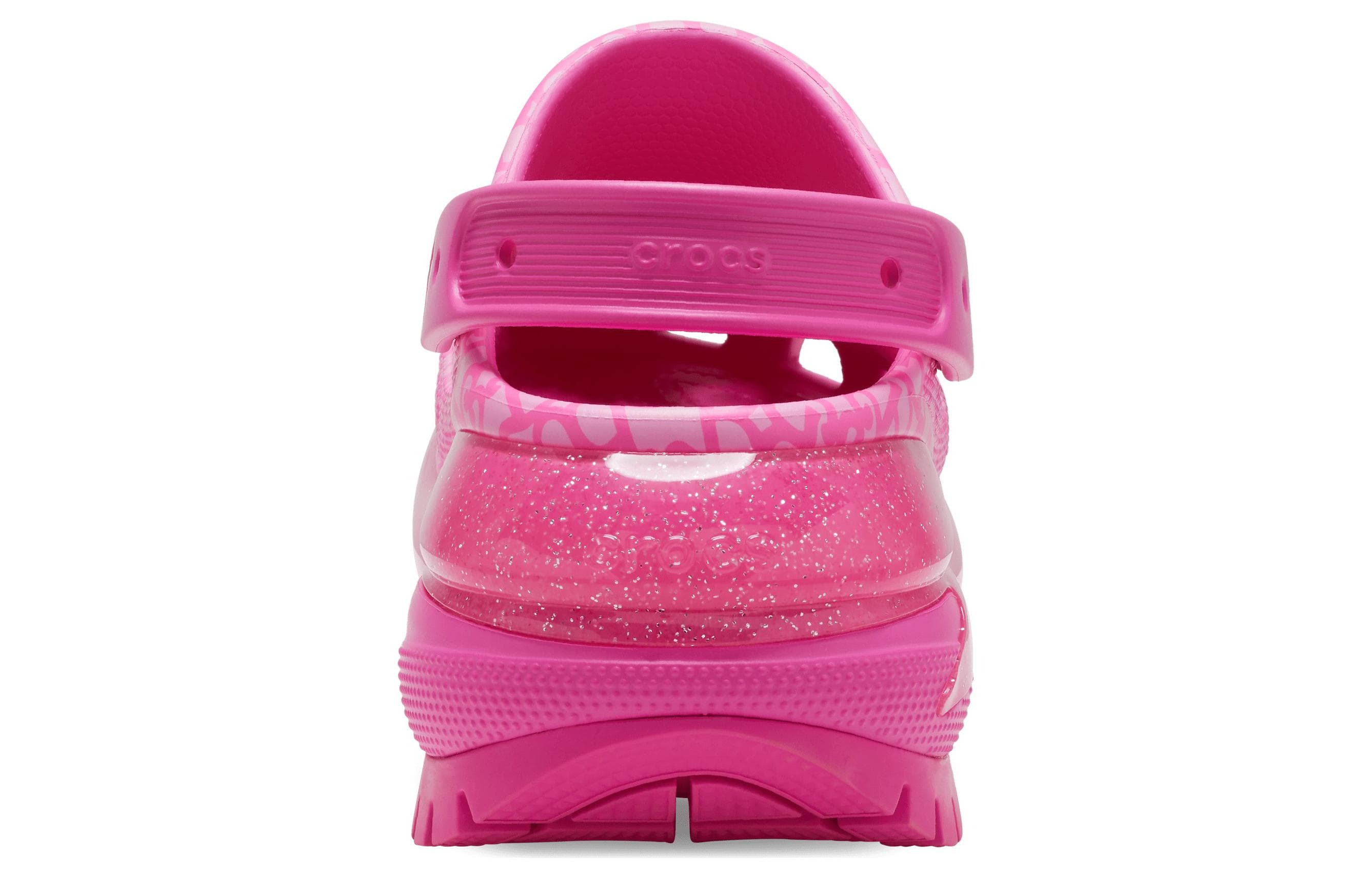 Классические сабо Crocs Mega Crush 'Barbie The Movie Electric Pink'