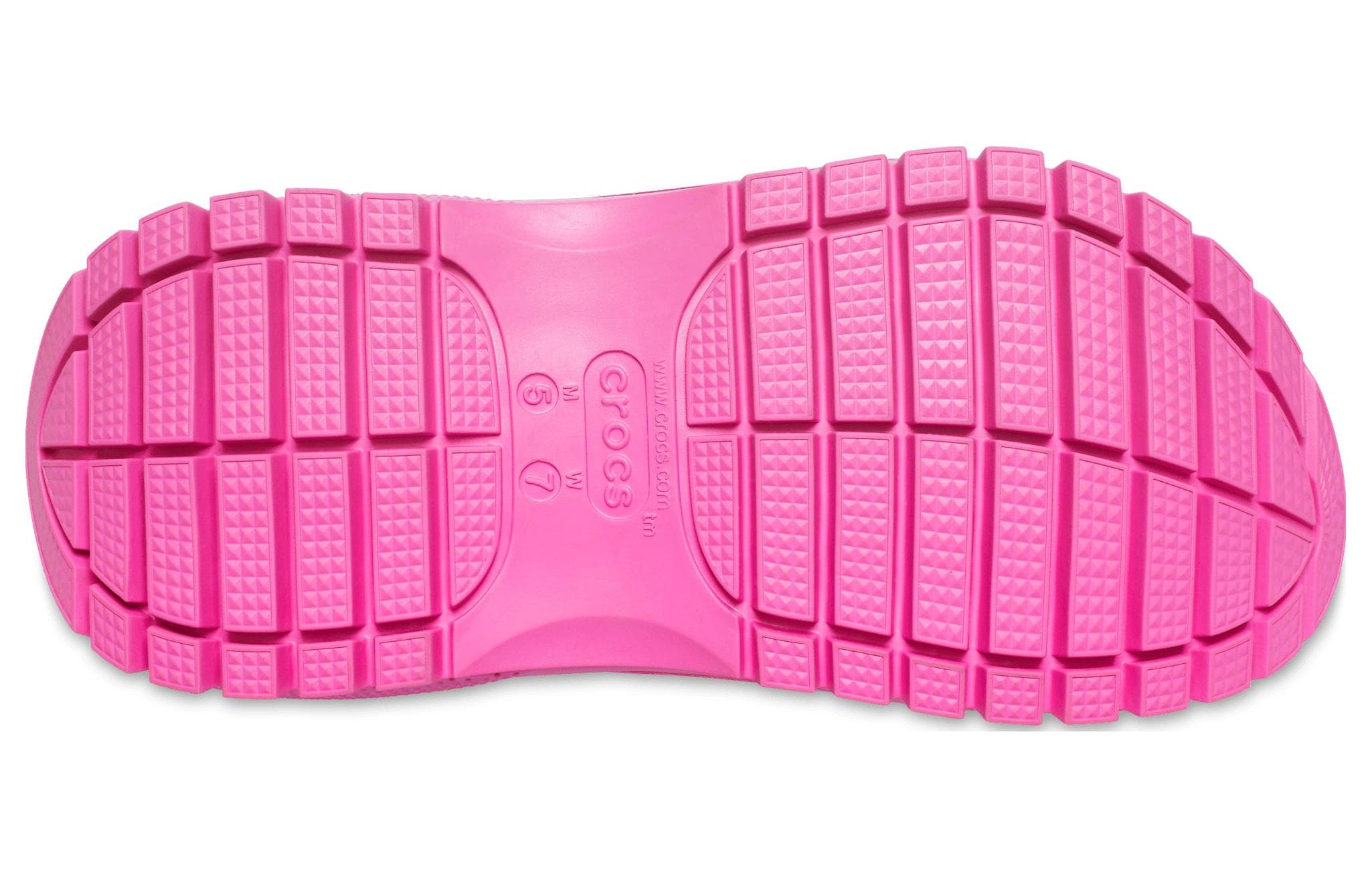 Классические сабо Crocs Mega Crush 'Barbie The Movie Electric Pink'
