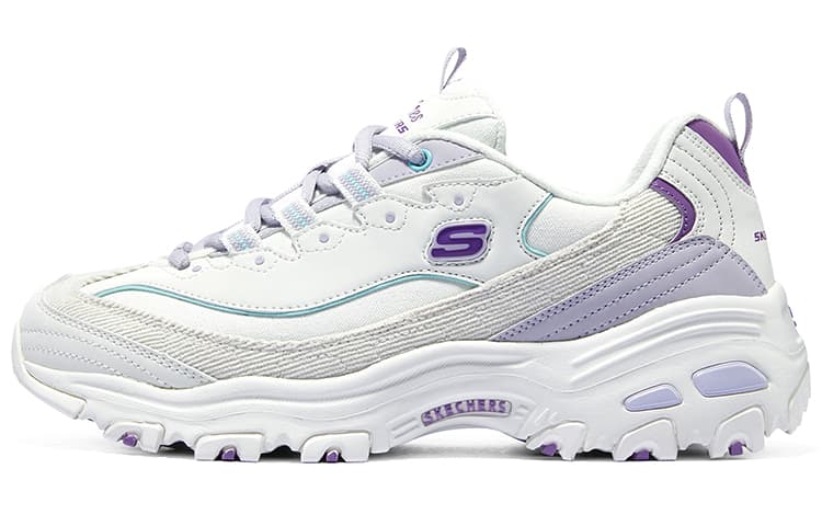 Skechers D'lites 1.0 Sneakers 'White Purple' Women's