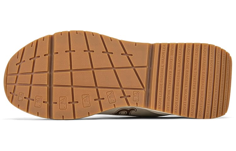 MLB Chunky Runner Low top повседневные городские кроссовки унисекс коричневые