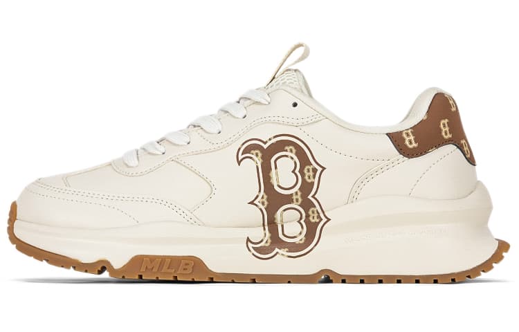 MLB Chunky Runner Low top Casual City Commute Running Shoes Unisex Brown