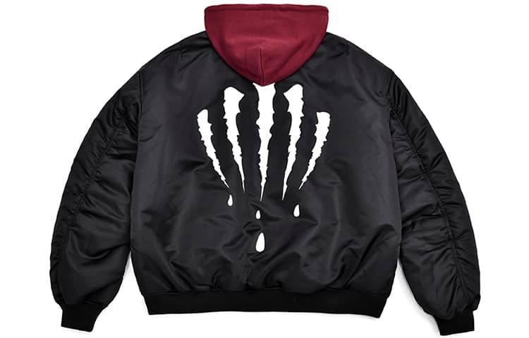 Suamoment Jacket Winter Unisex Black Red