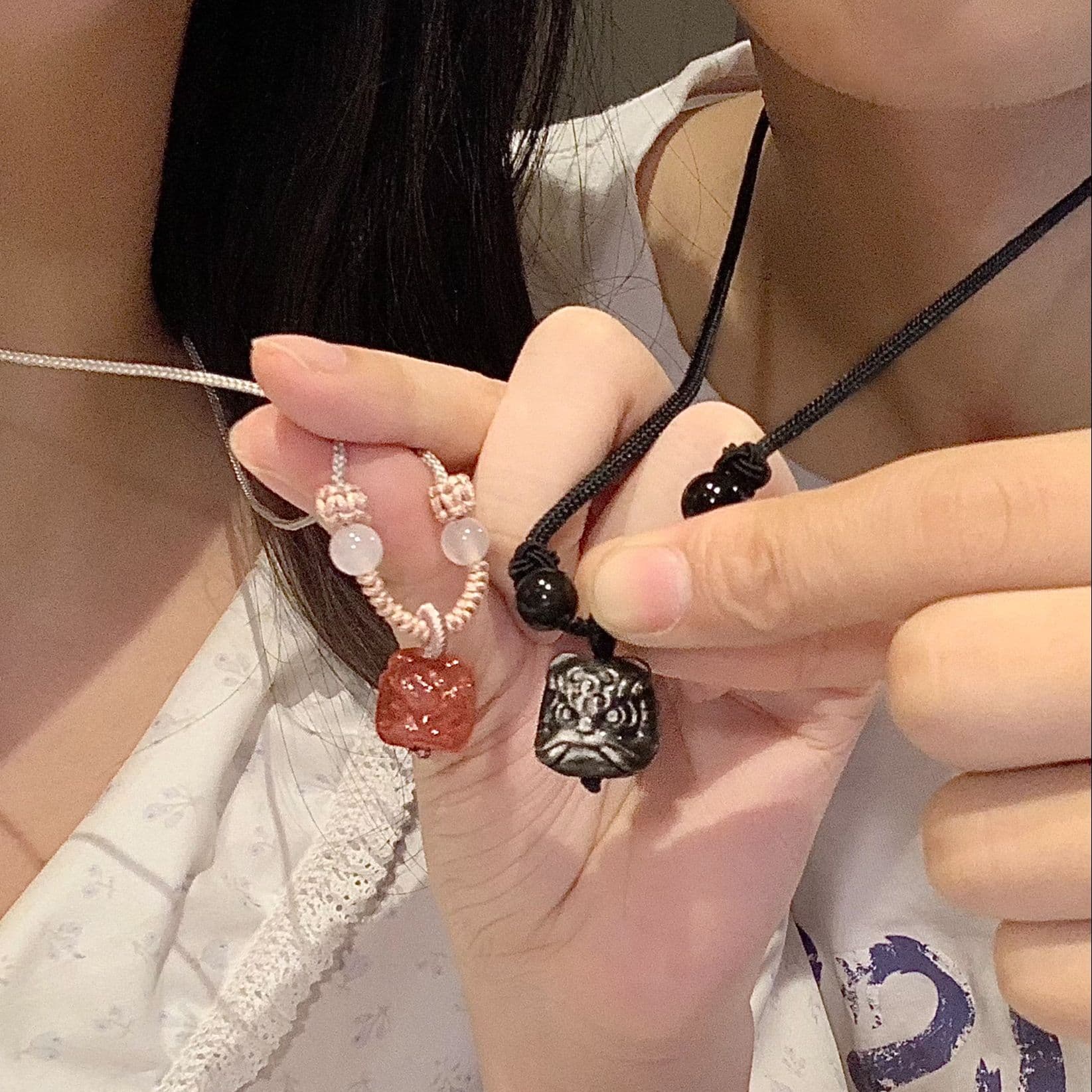 XXOFF Ожерелья из плетеной веревки унисекс