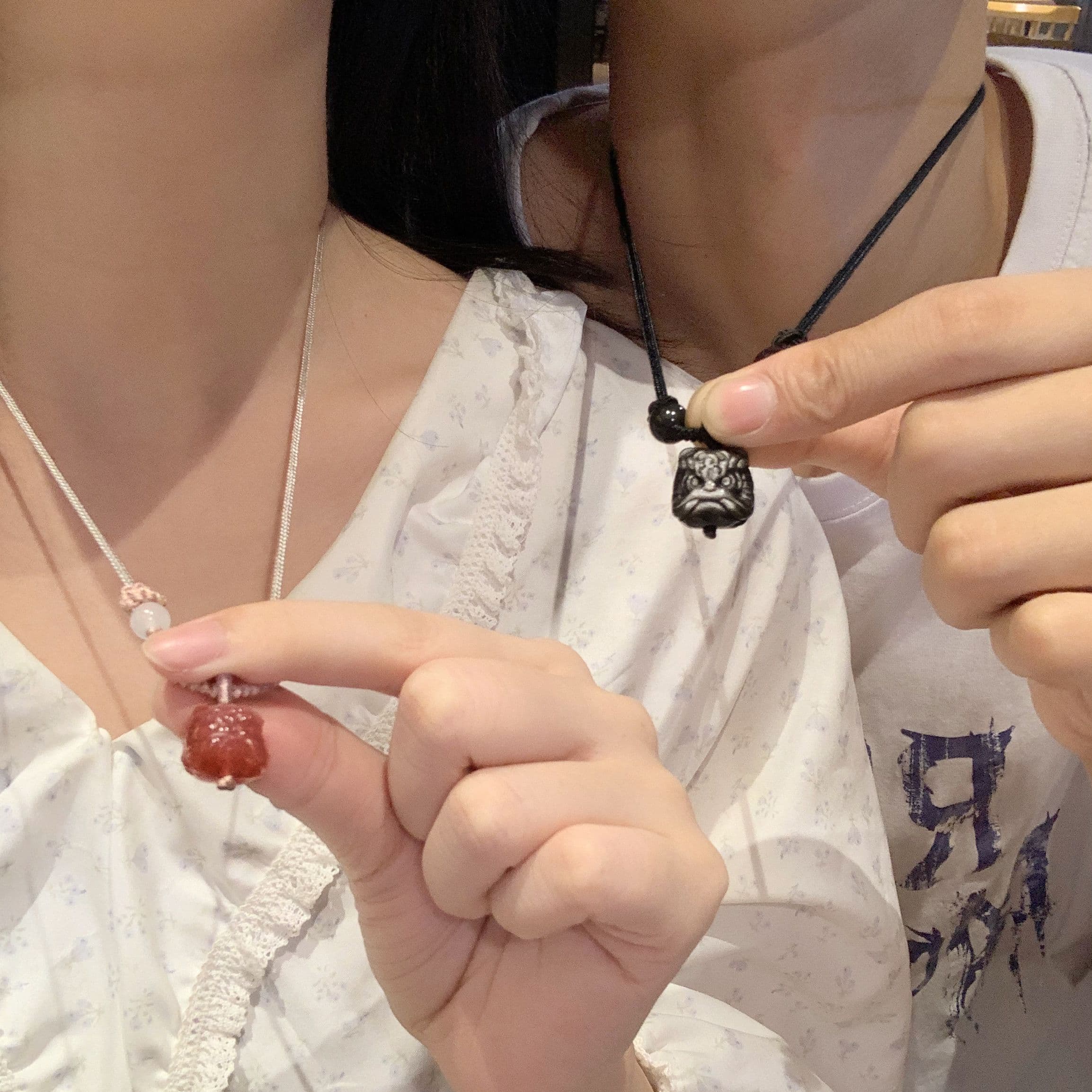 XXOFF Ожерелья из плетеной веревки унисекс