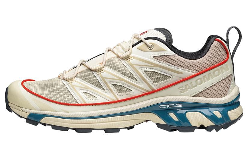 SALOMON XT-6 Beige White Blue