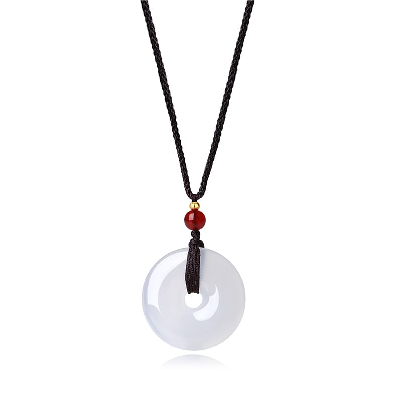 Shiban Chalcedony Necklaces Unisex