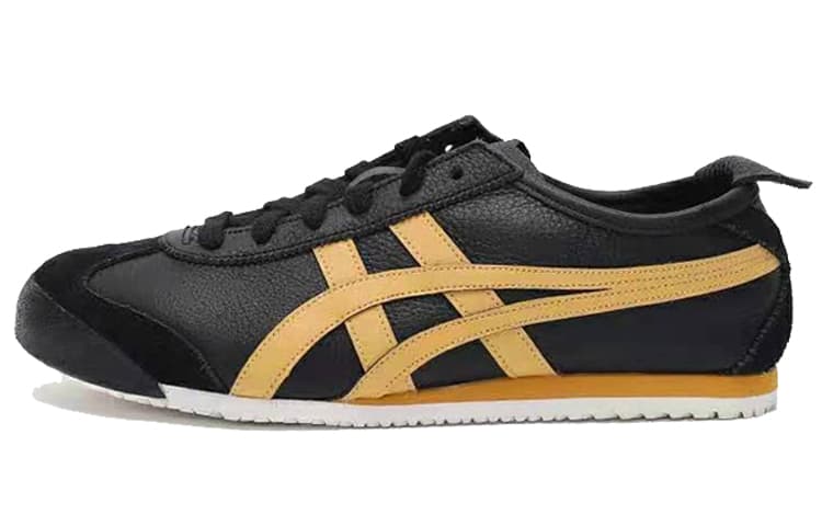 Onitsuka Tiger Mexico 66 Black Honey Gold