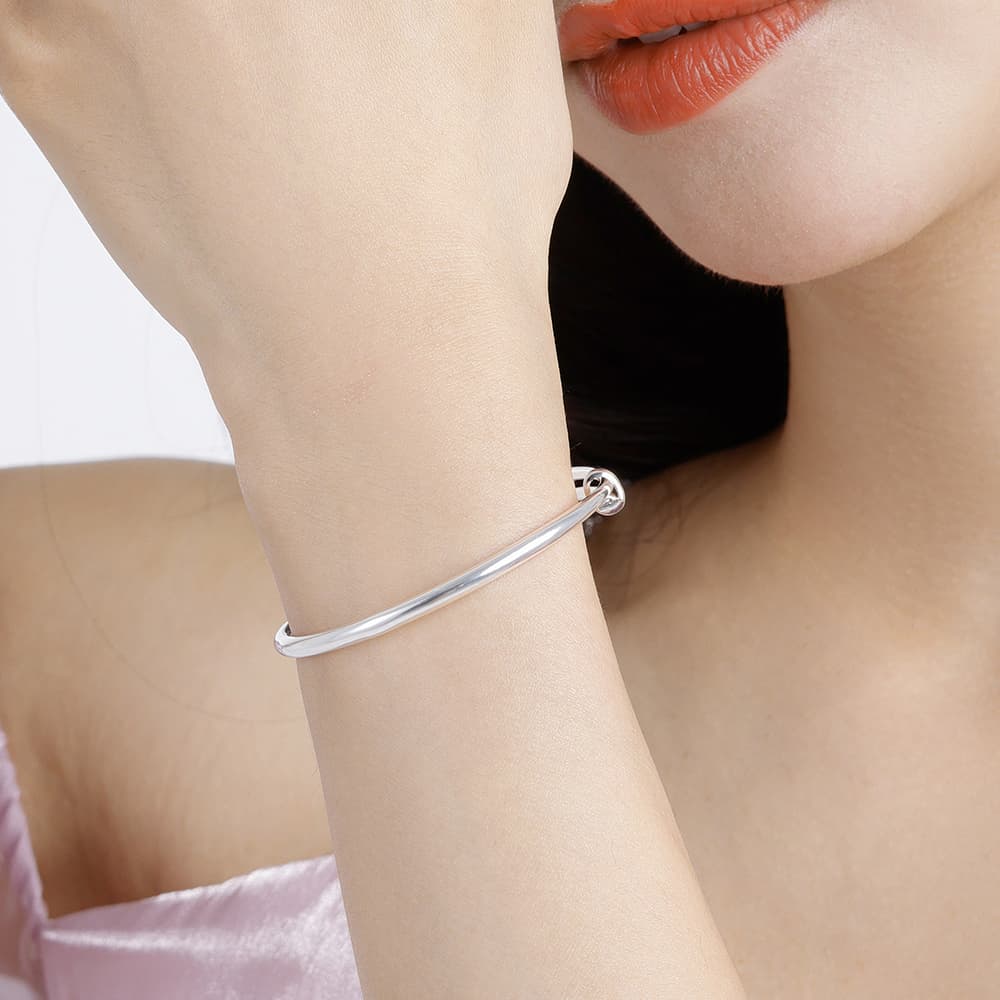 Женские изящные серебряные браслеты PRP S999