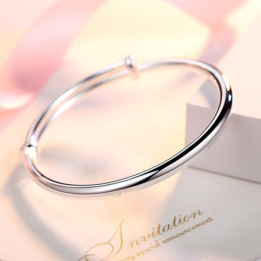 Женские изящные серебряные браслеты PRP S999