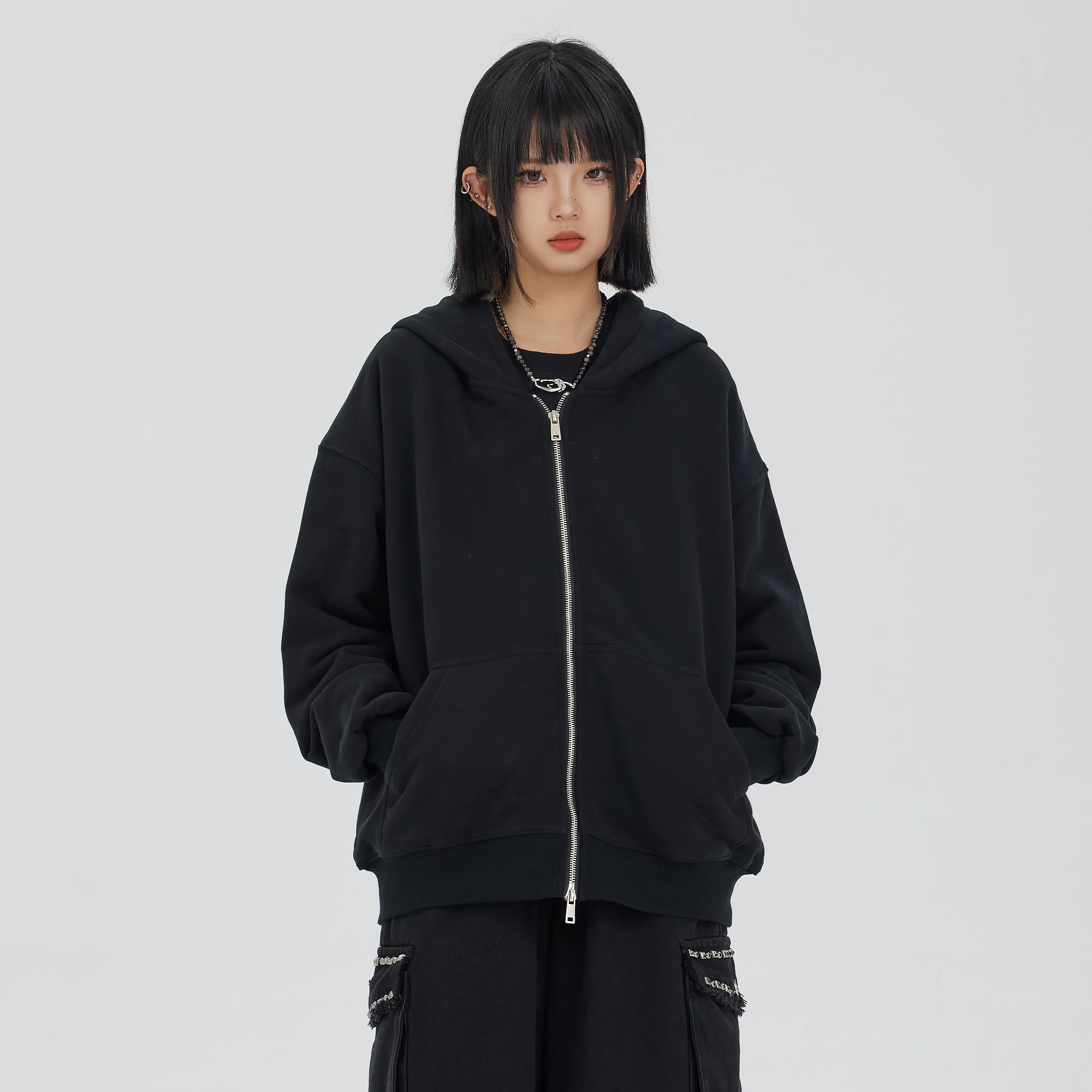 XINYINSU Толстовка Унисекс Черный