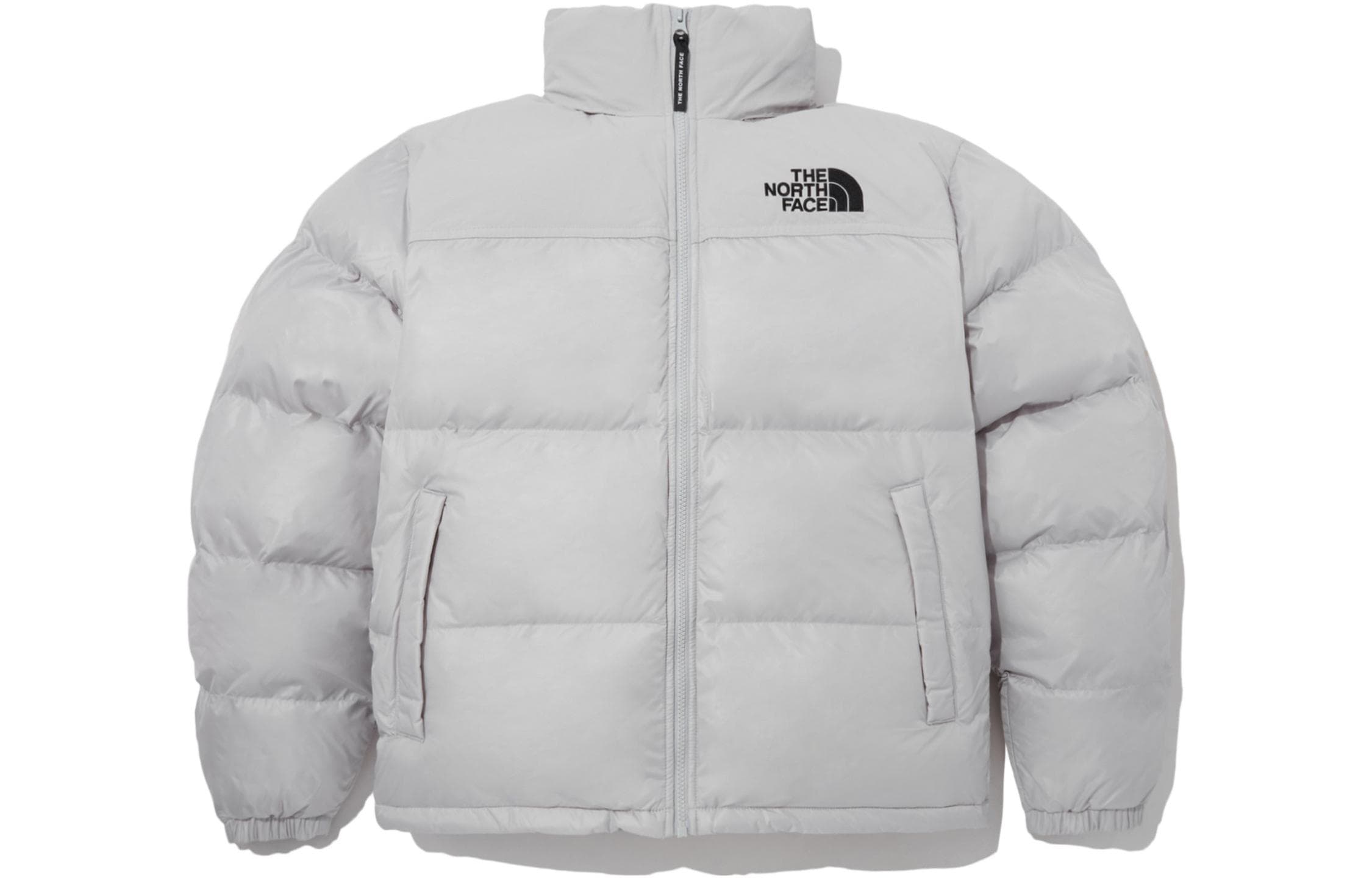 THE NORTH FACE M'S Nuptse On Ball Jacket Light Gray Unisex Korea Version