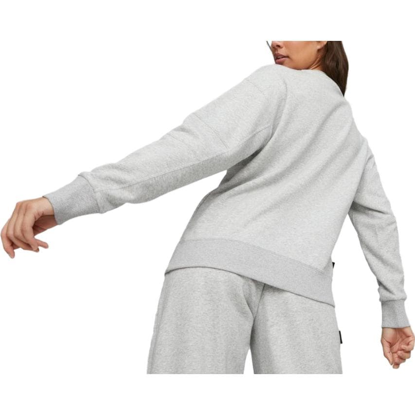 Толстовки PUMA женские светло-серые светло-серые
