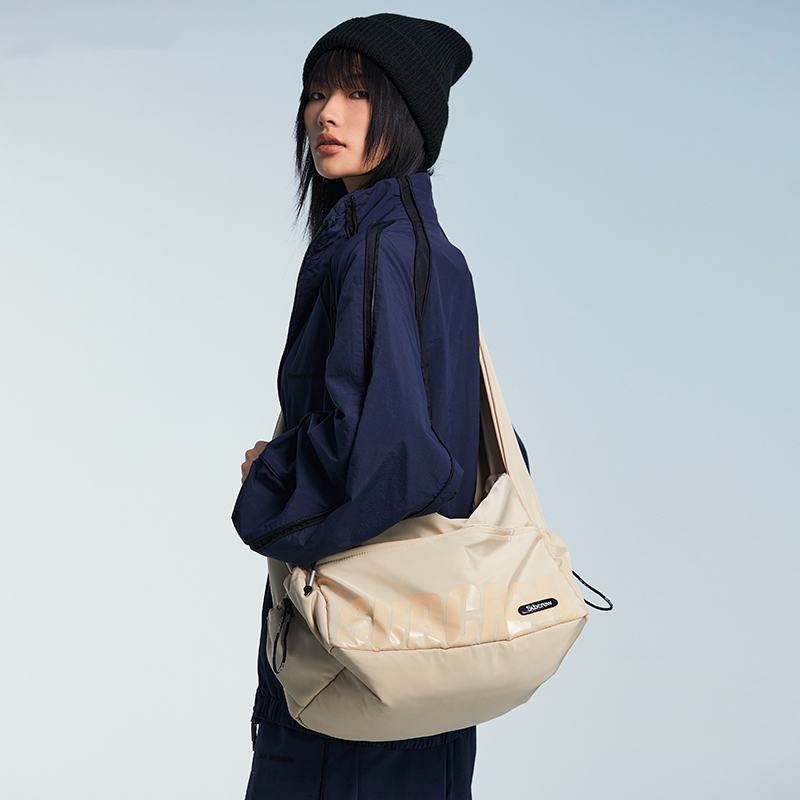 Сумка через плечо из полиэстера Subcrew, сумка через плечо унисекс, черный/серый/хаки