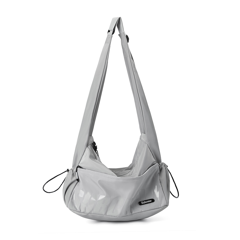 Сумка через плечо из полиэстера Subcrew, сумка через плечо унисекс, черный/серый/хаки