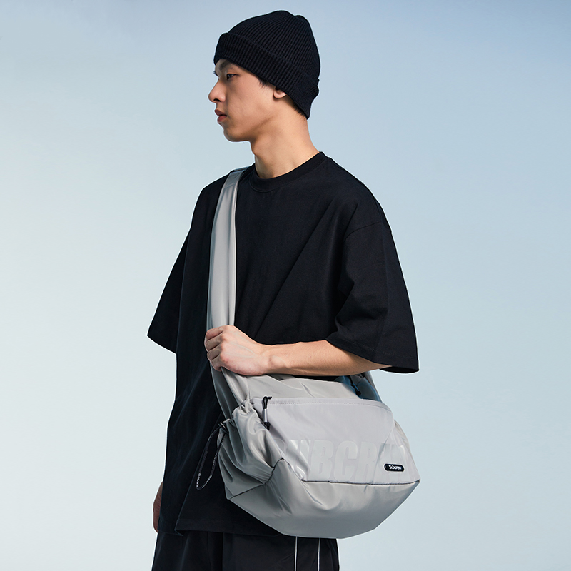 Сумка через плечо из полиэстера Subcrew, сумка через плечо унисекс, черный/серый/хаки