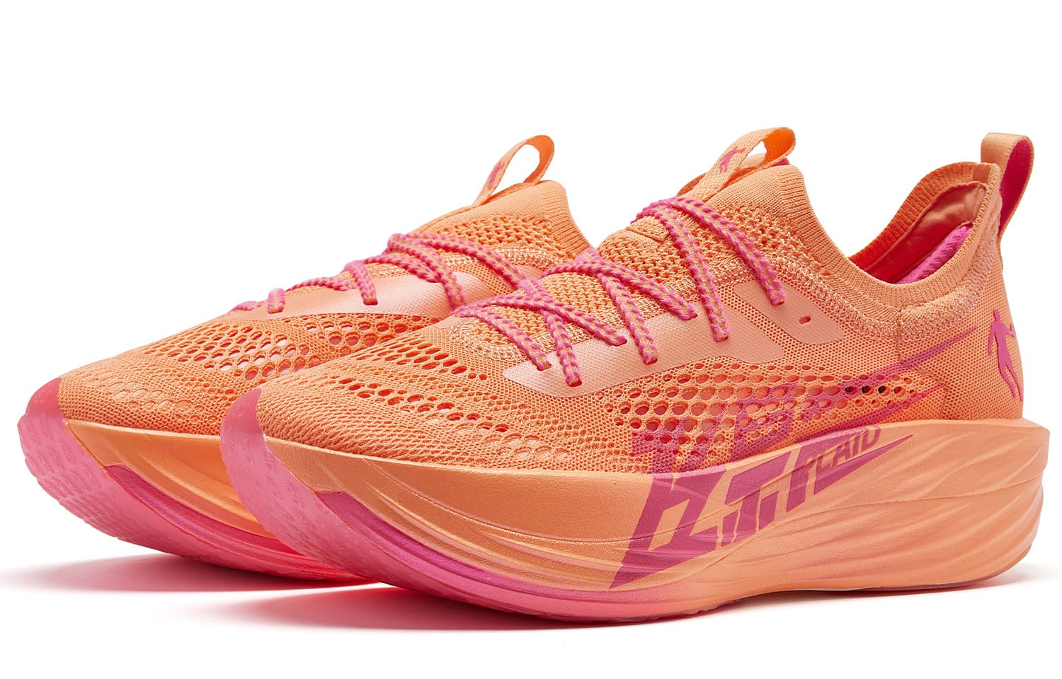 QIAODAN Flying Shadow клетчатые устойчивые к истиранию низкие кроссовки мужские розовые