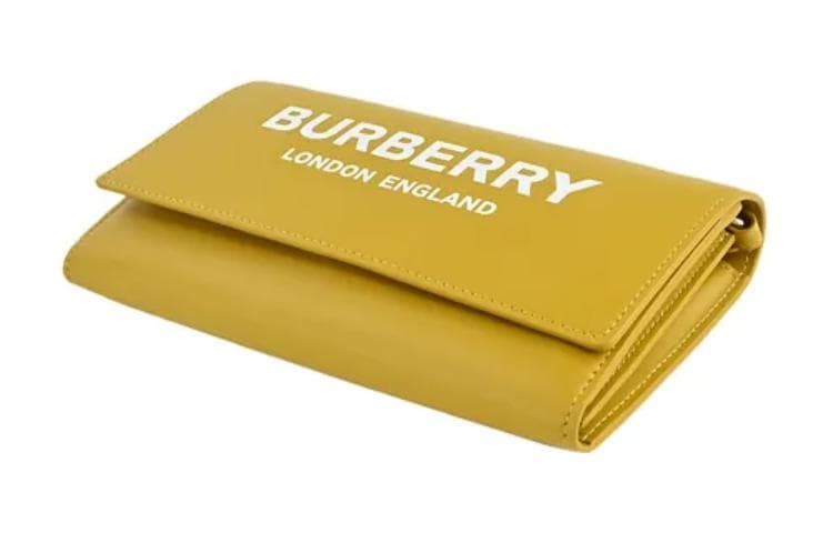 Сумка через плечо Burberry из коровьей кожи, сумка через плечо, обычная женская, желтая