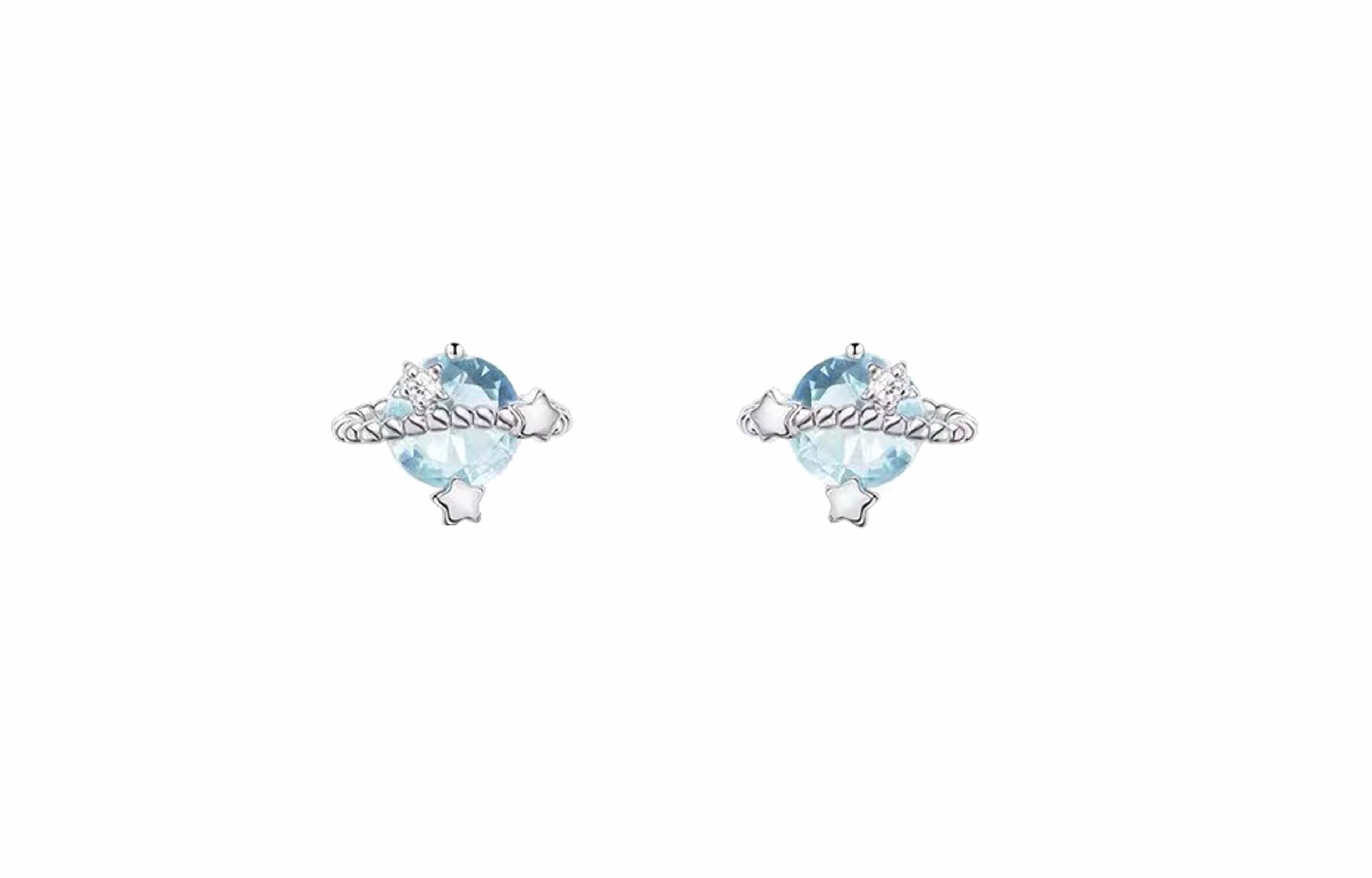IOTS Alloy Stud Earrings Women's Girlfriend