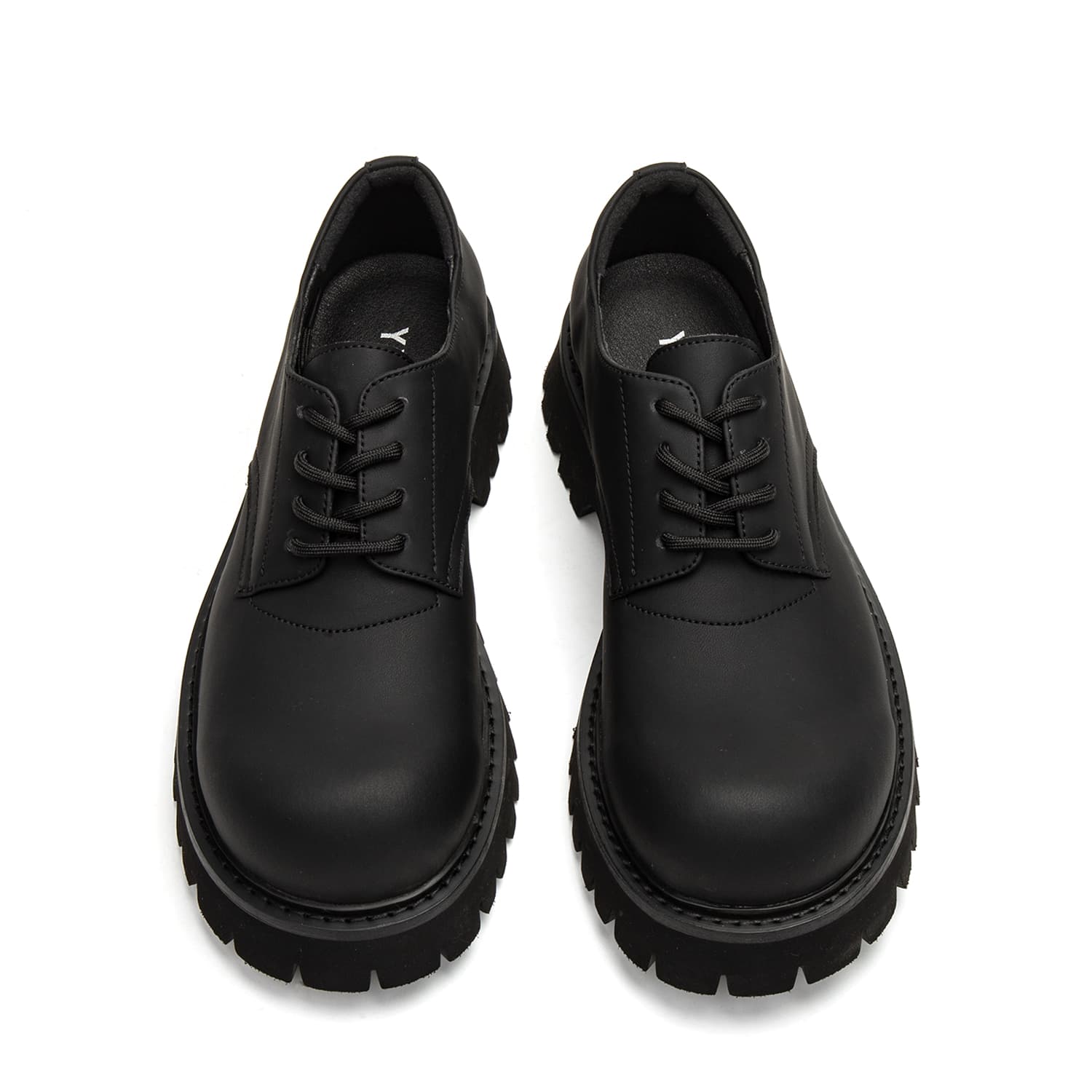 Туфли дерби на массивной подошве Youthloser Классические туфли унисекс, черные