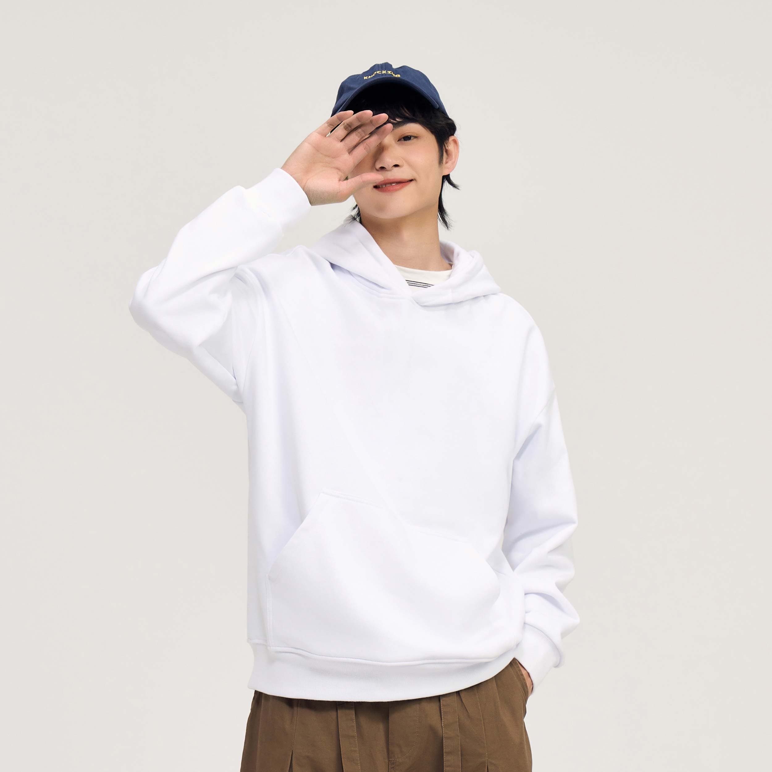 Толстовка с универсальными шаблонами унисекс