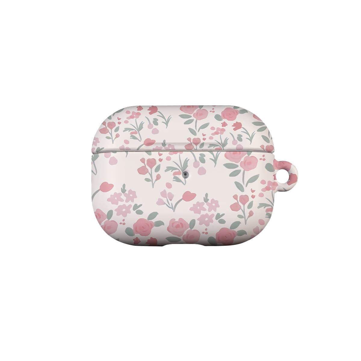 Keshami Compatibility With Apple AirPods Pro 3/Pro 2/AirPods 4/3 PC Matte Hard Shell Fresh Rose Headphone Cases