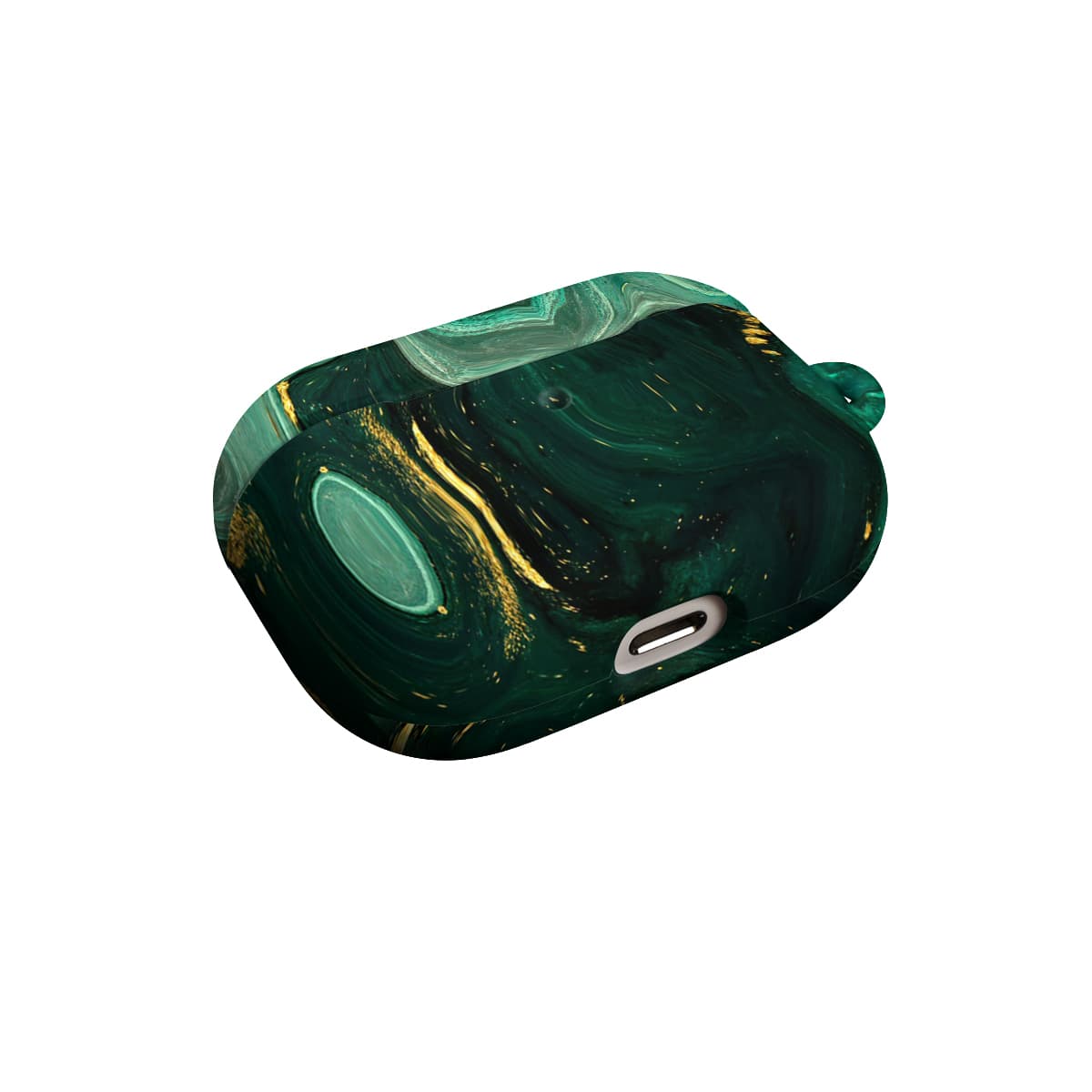 Keshami, совместимый с Apple AirPods Pro 2/AirPods 4/3 PC, матовые жесткие чехлы для наушников с переливающимся корпусом