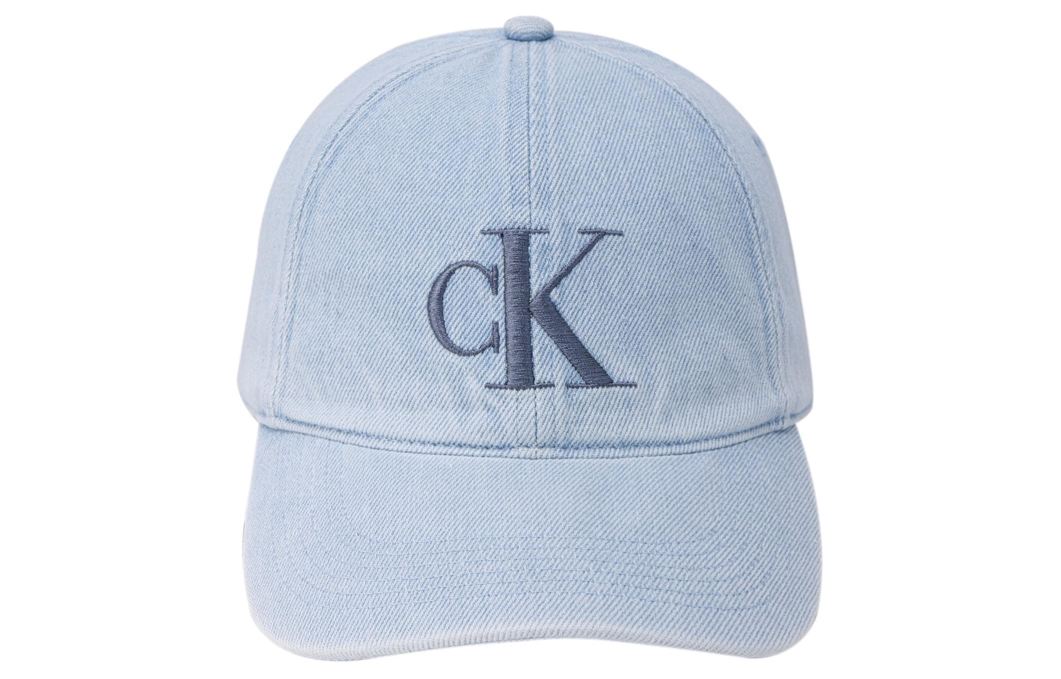 CALVIN KLEIN Polyester Baseball Caps Unisex Blue