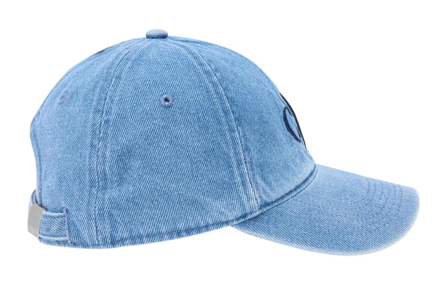 CALVIN KLEIN Хлопковые бейсболки унисекс, синие