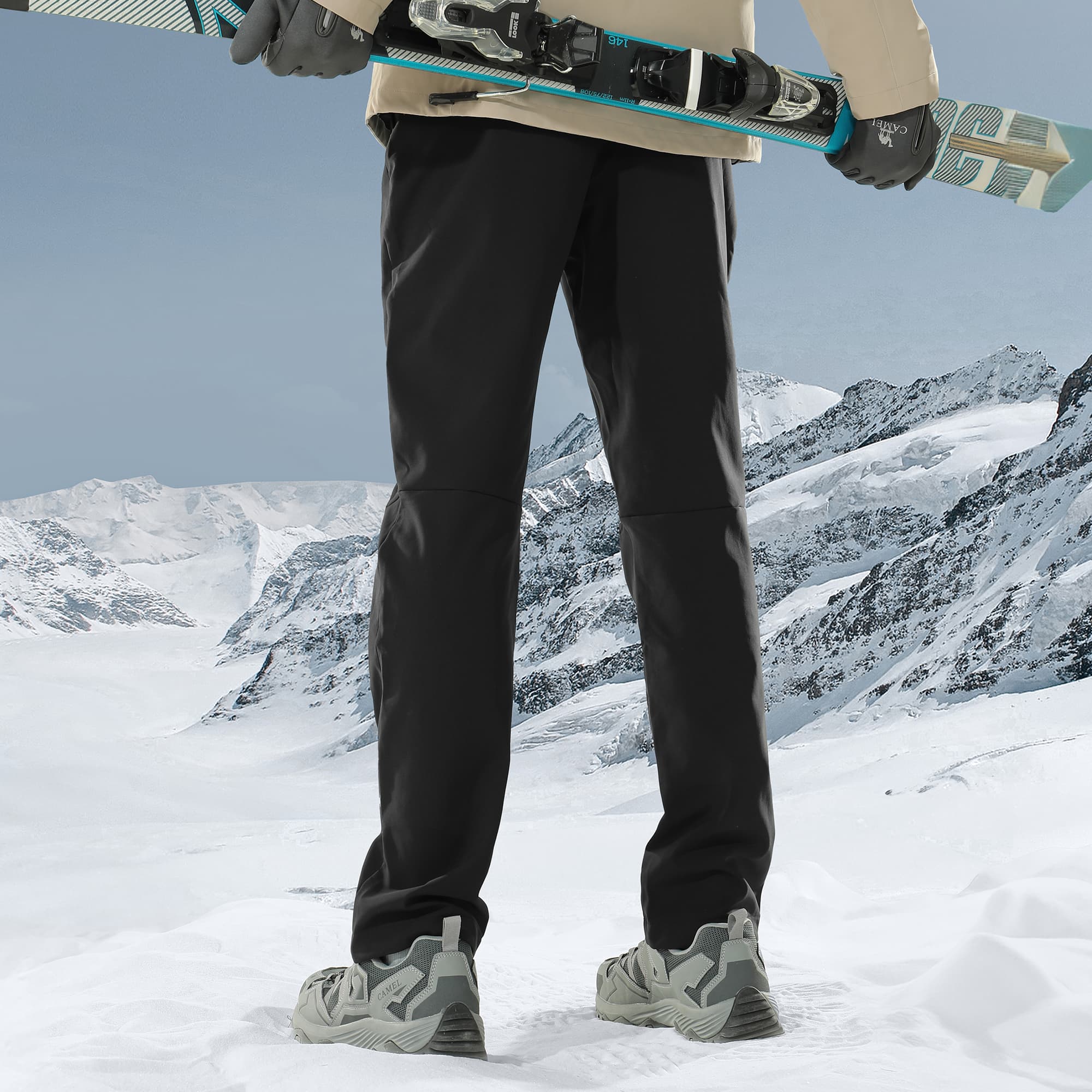 Мужские брюки Softshell серии Urban Function CAMEL