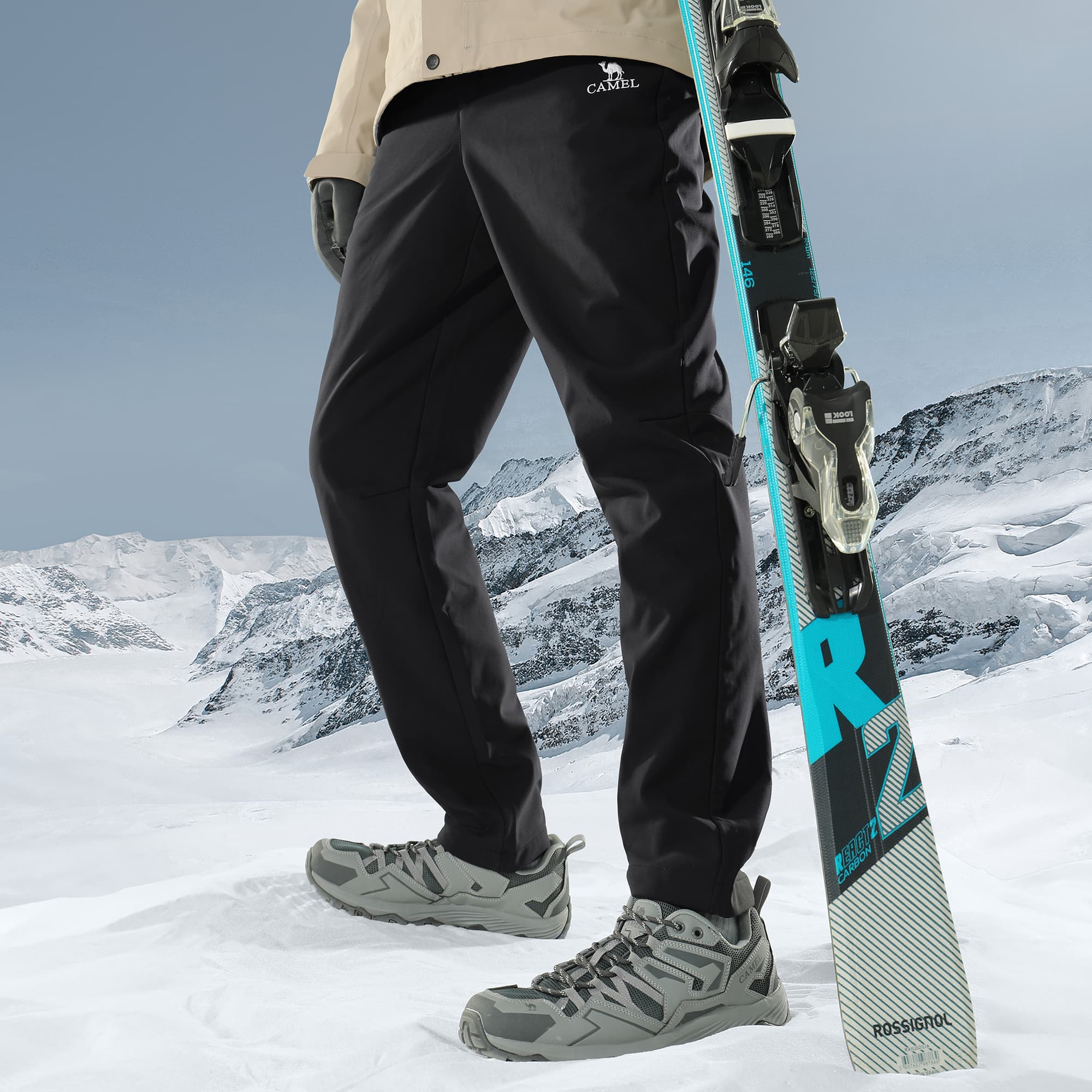 Мужские брюки Softshell серии Urban Function CAMEL