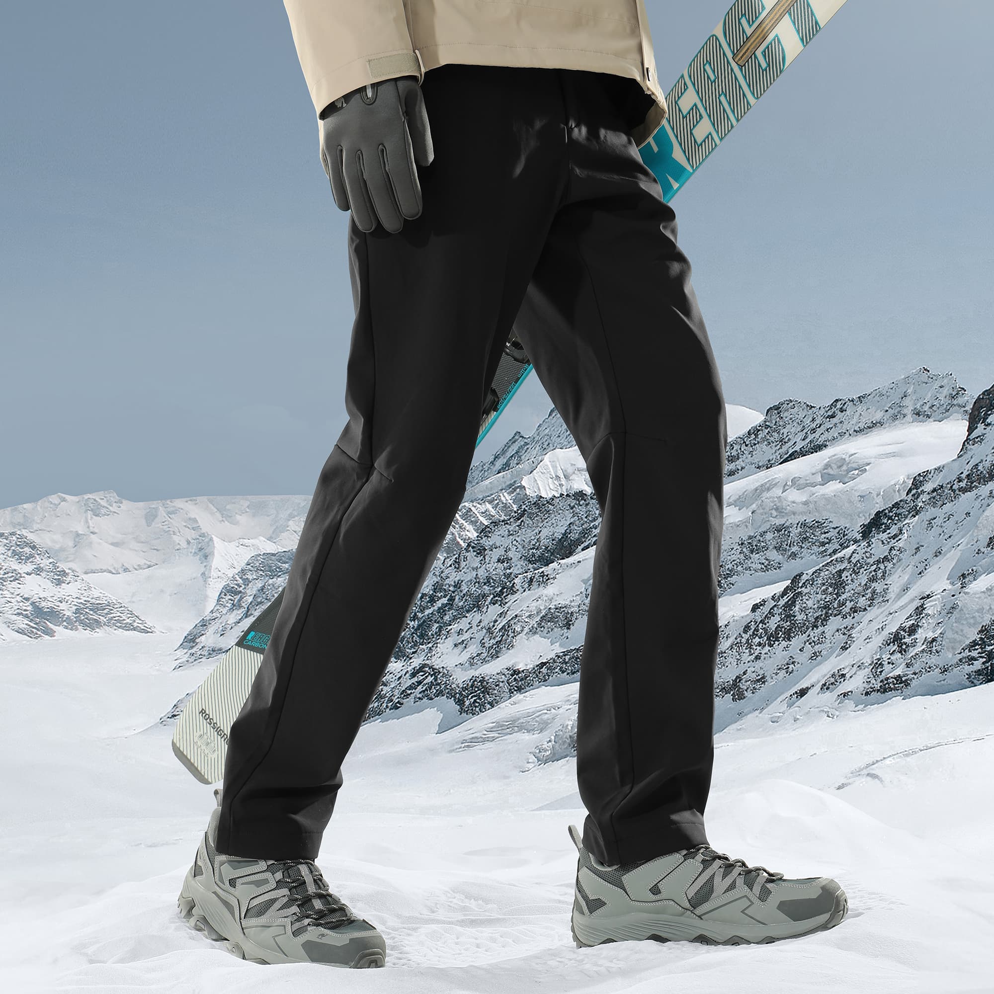 Мужские брюки Softshell серии Urban Function CAMEL