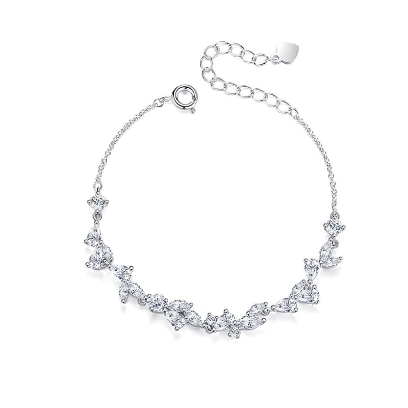 YINCHIE изысканный элегантный циркон ювелирные изделия модный универсальный роскошный регулируемый браслет женский набор в подарочной упаковке