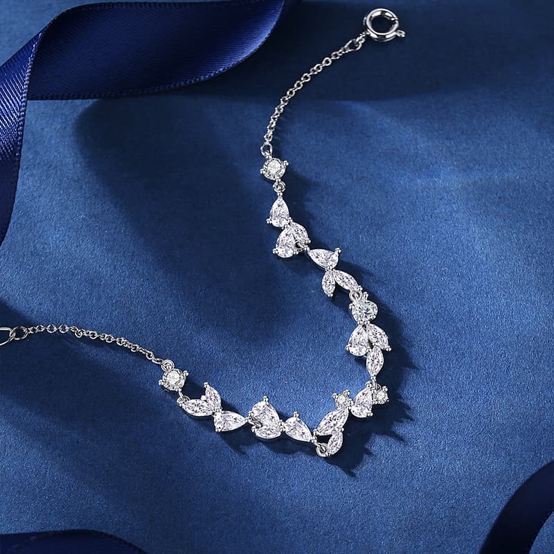 YINCHIE изысканный элегантный циркон ювелирные изделия модный универсальный роскошный регулируемый браслет женский набор в подарочной упаковке