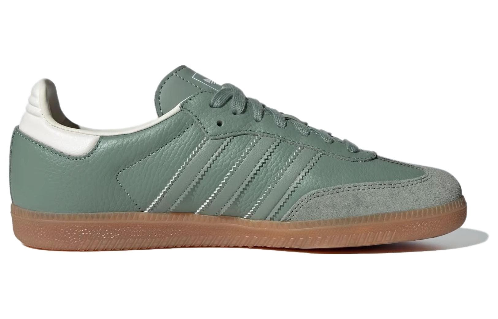 Женские кроссовки Adidas Samba AND Silver Green
