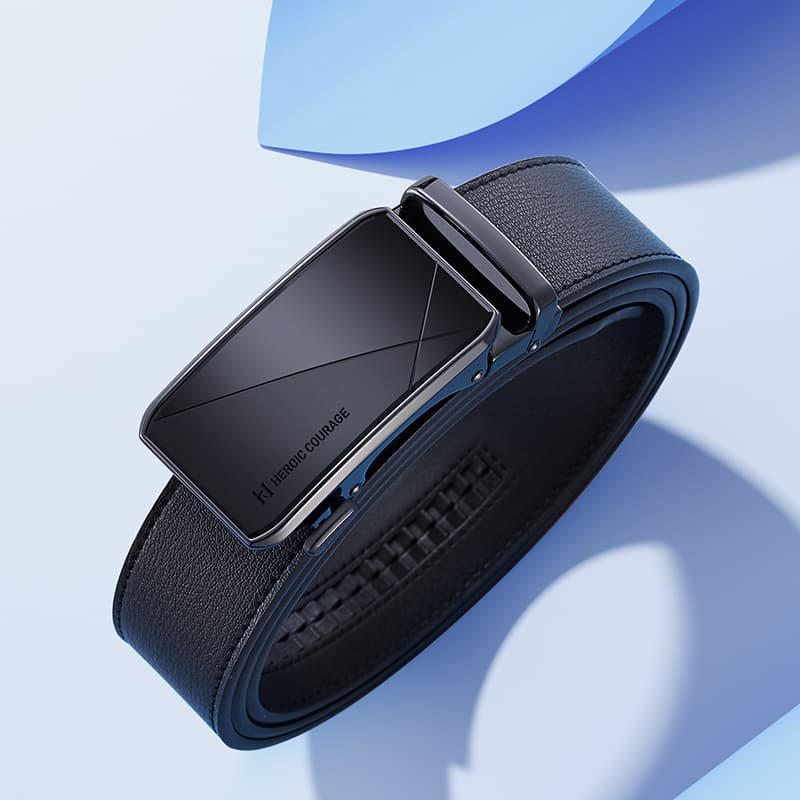 Мужские ремни из коровьей кожи HLA, ширина 3,5 см