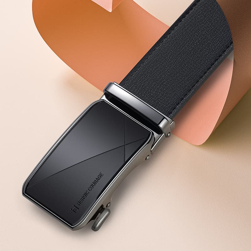 Мужские ремни из коровьей кожи HLA, ширина 3,5 см