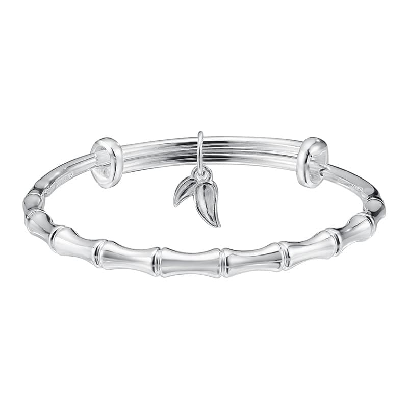 Женские изящные серебряные браслеты Shunqin Silver Building S999