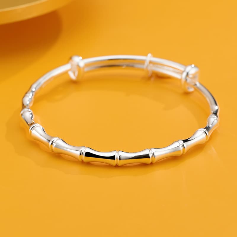 Женские изящные серебряные браслеты Shunqin Silver Building S999