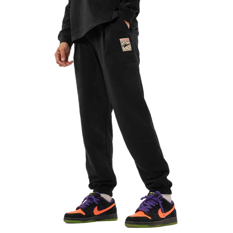 Вязаные спортивные штаны УЗИС осень-зима наряды унисекс