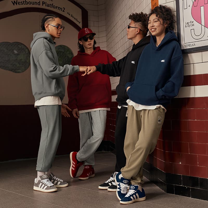 Вязаные спортивные штаны УЗИС осень-зима наряды унисекс