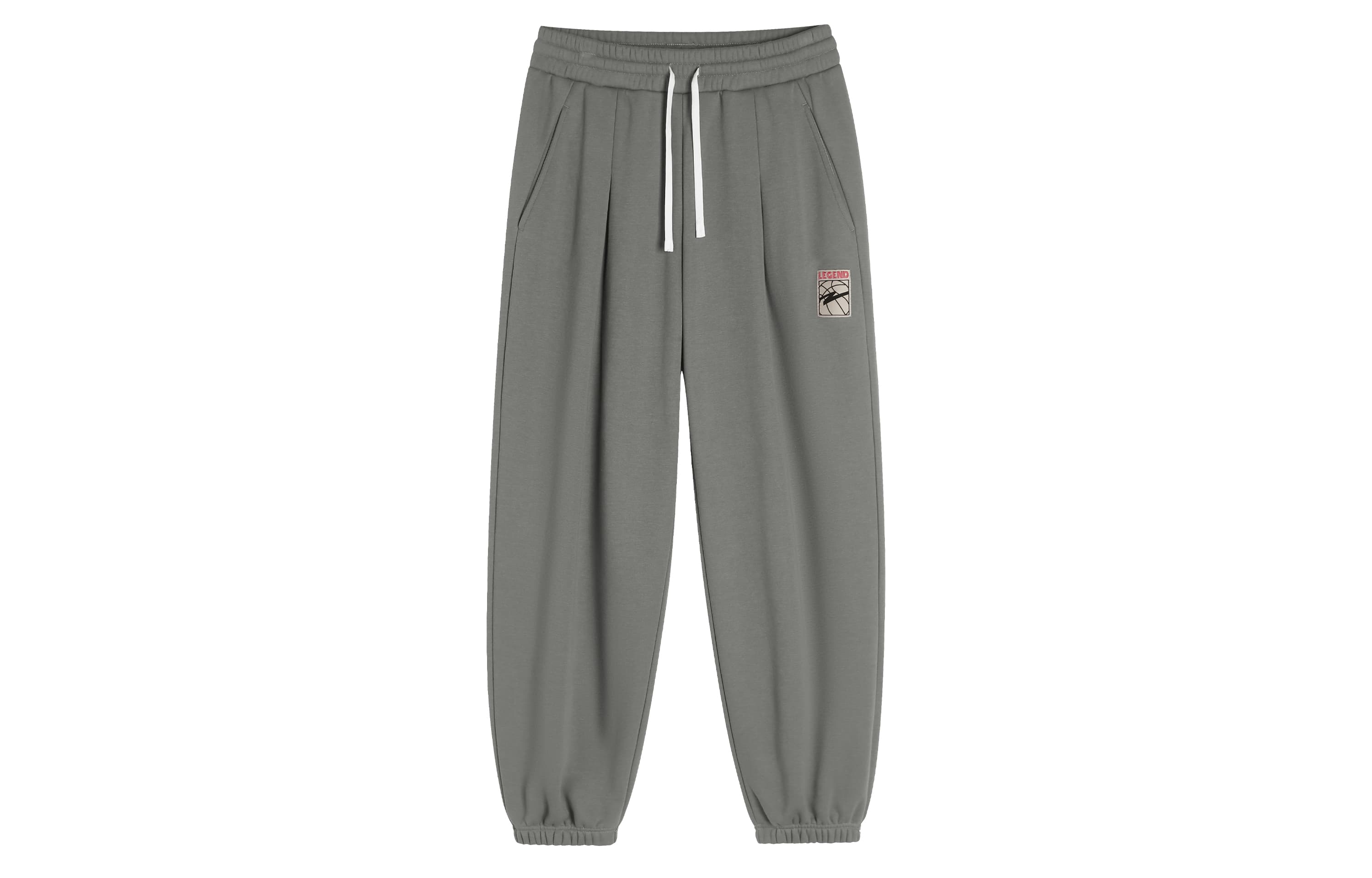 Вязаные спортивные штаны УЗИС осень-зима наряды унисекс