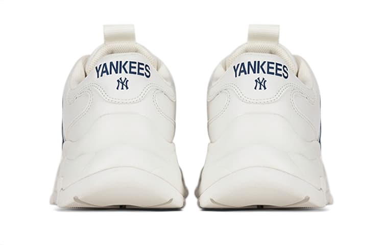 MLB Big Ball Chunky 3D New York Yankees Низкие массивные кроссовки унисекс белые