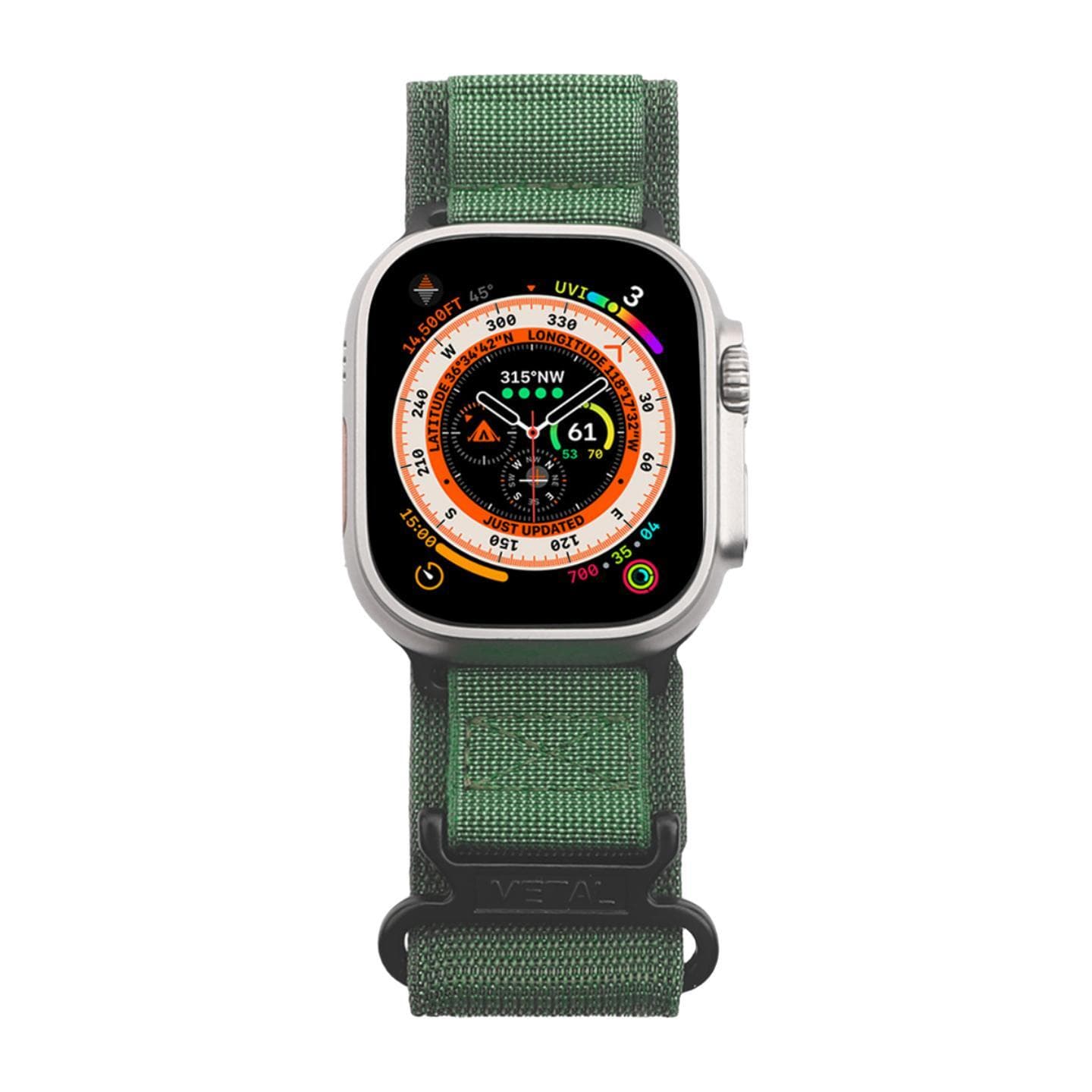 Ремешок Zhongwo, совместимый с Apple, нейлоновый материал