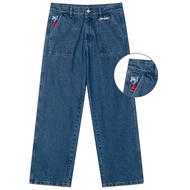 MIND ERROR Jeans Unisex