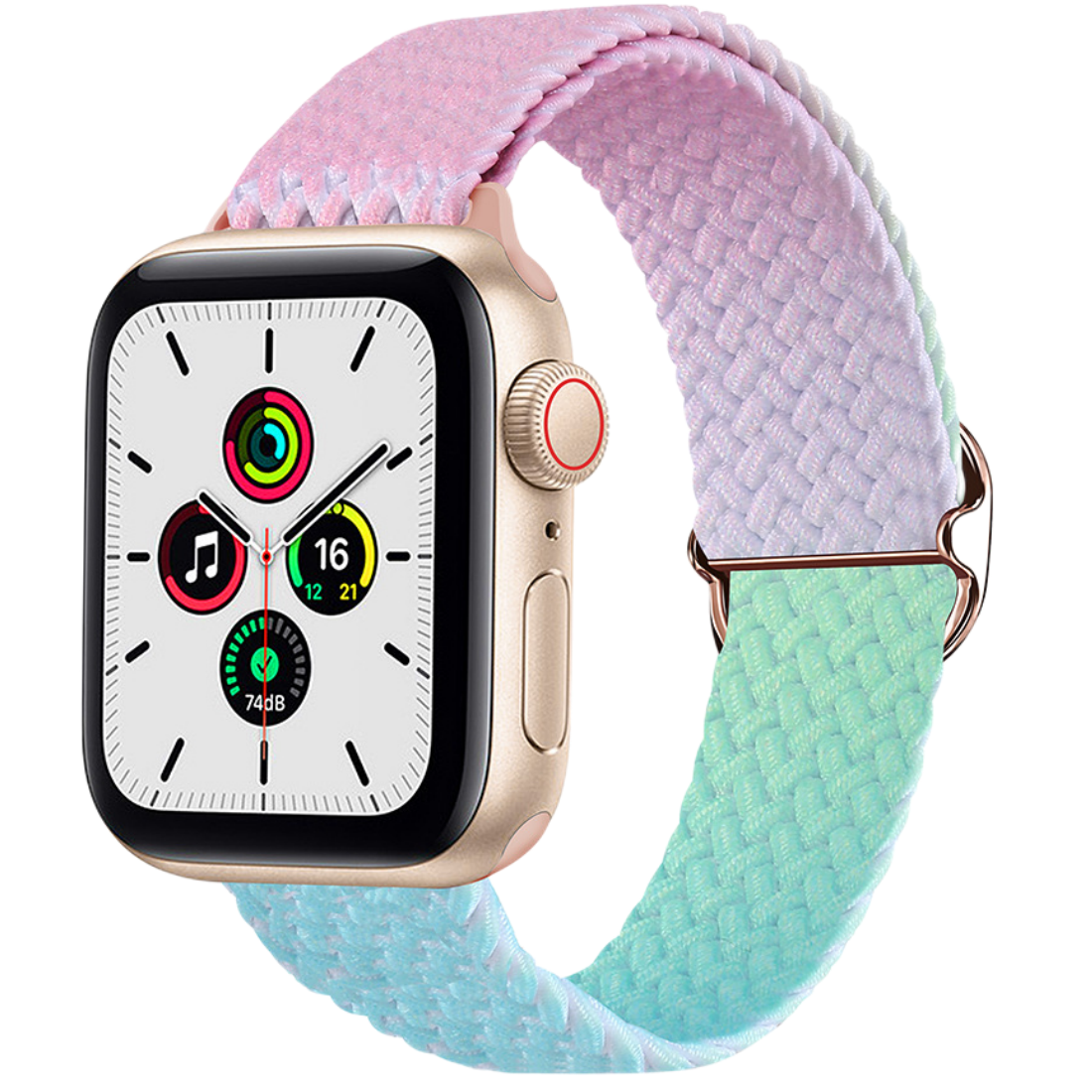 Ремешок Zhongwo, совместимый с Apple, нейлоновый материал