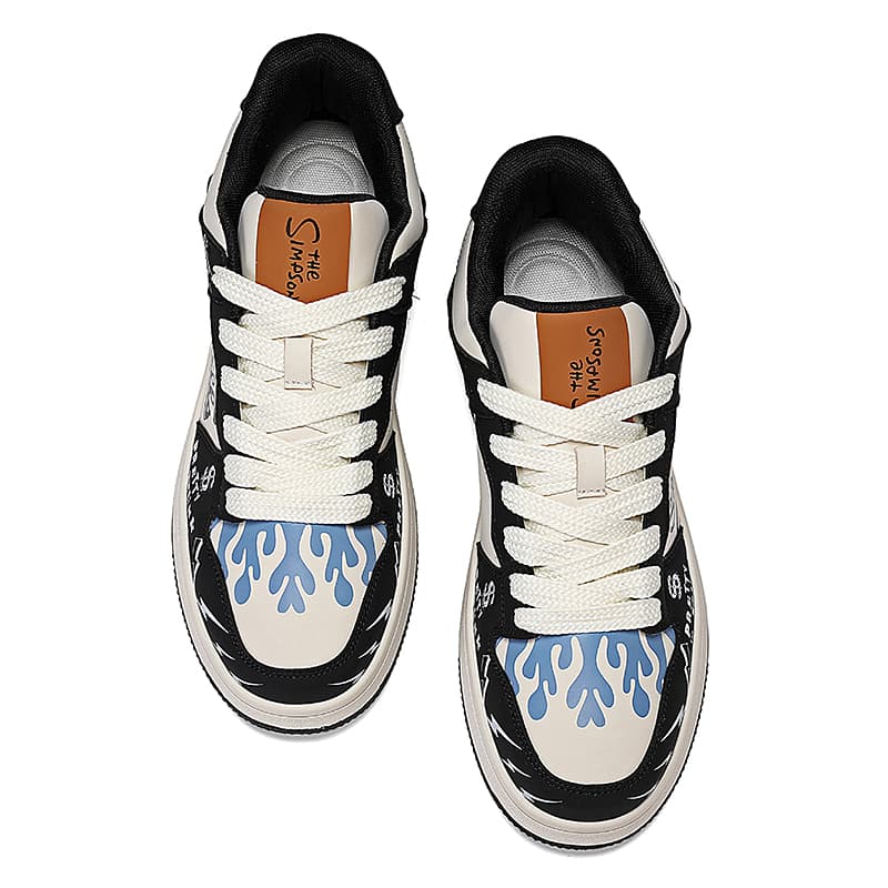 Низкие туфли для скейтборда The Simpsons унисекс