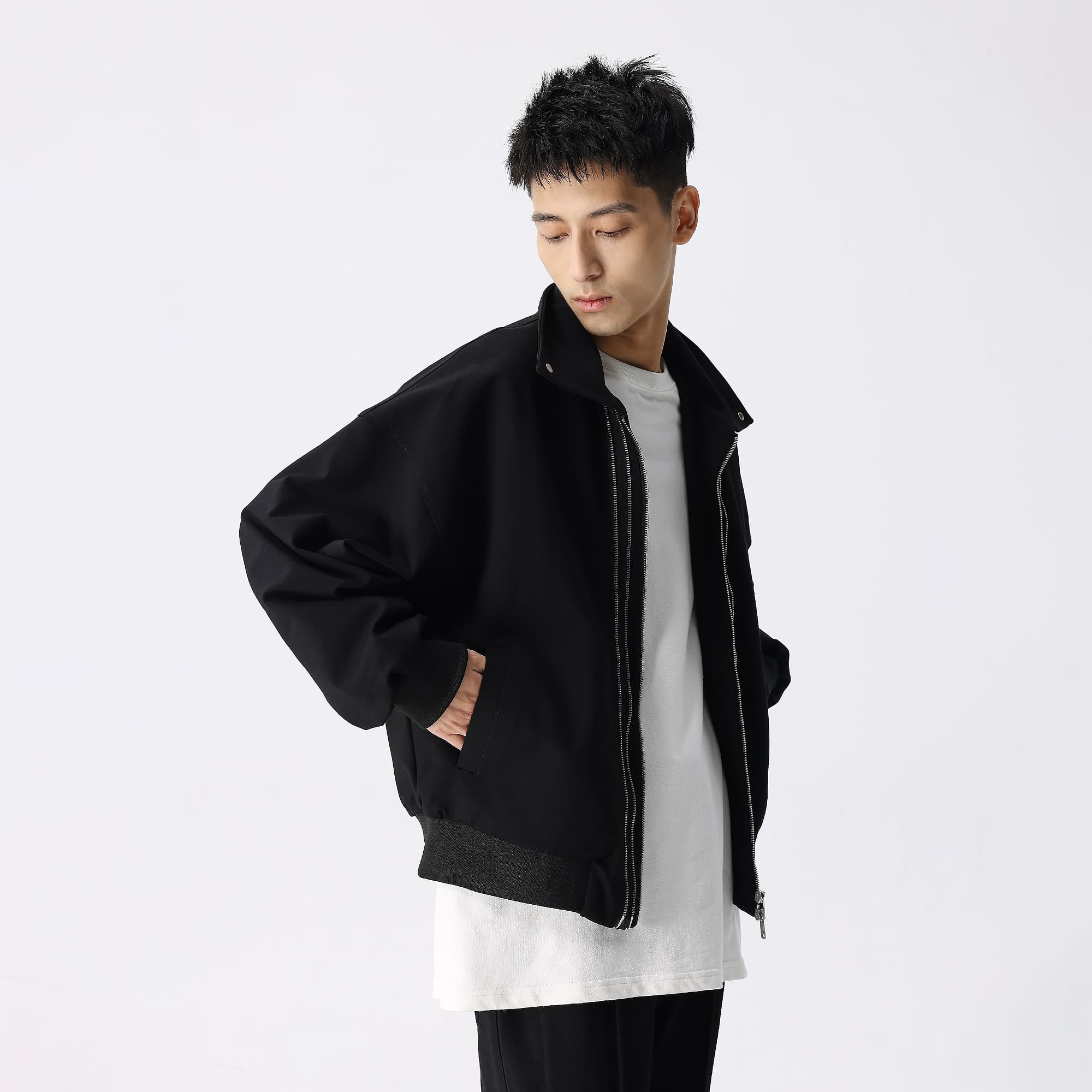 XINYINSU Куртки унисекс черные