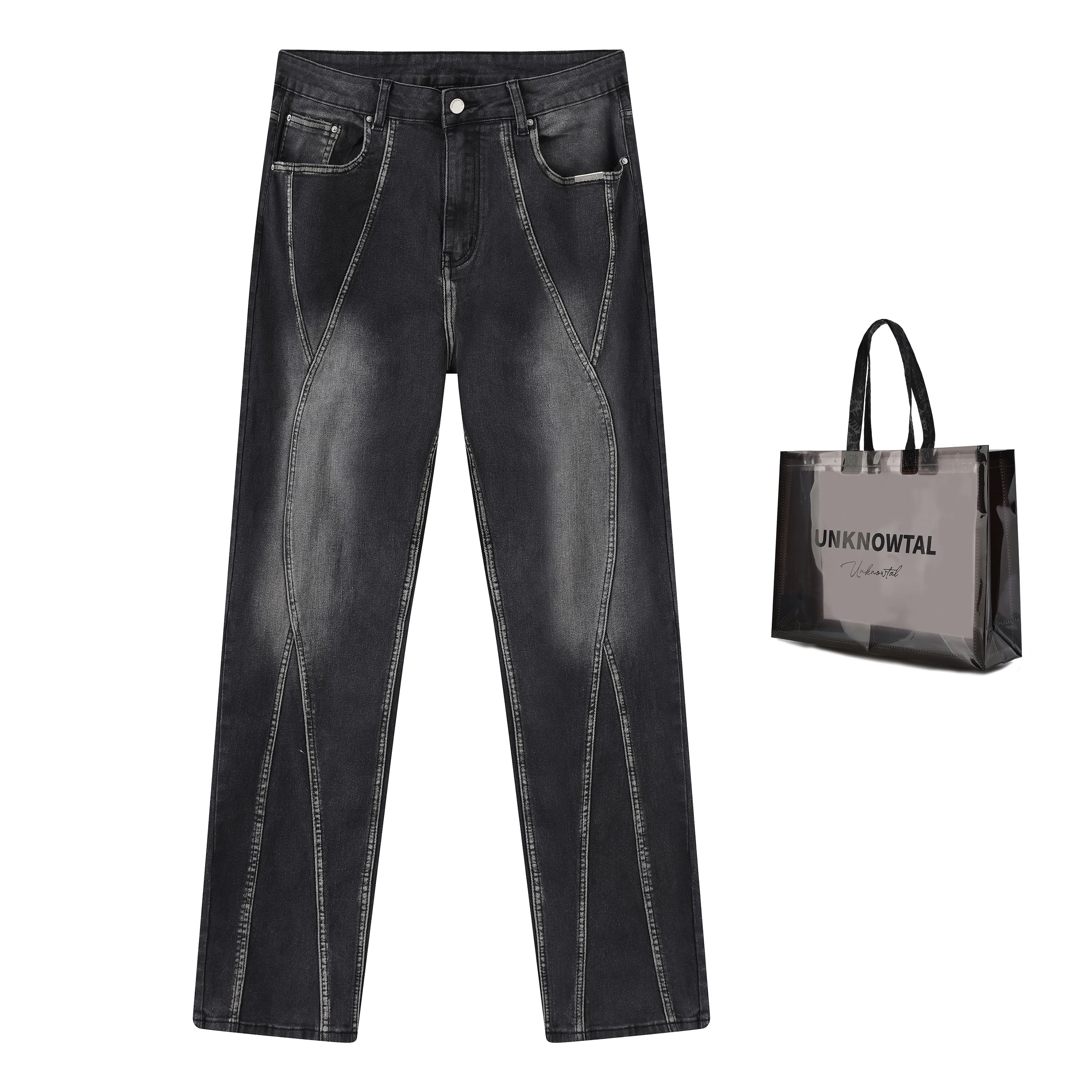 UNKNOWTAL Джинсы унисекс